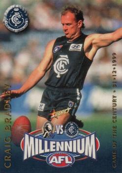 2000 AFL Millenium Game #2 Craig Bradley Front